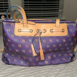 Vintage dooney  Burke tote bag